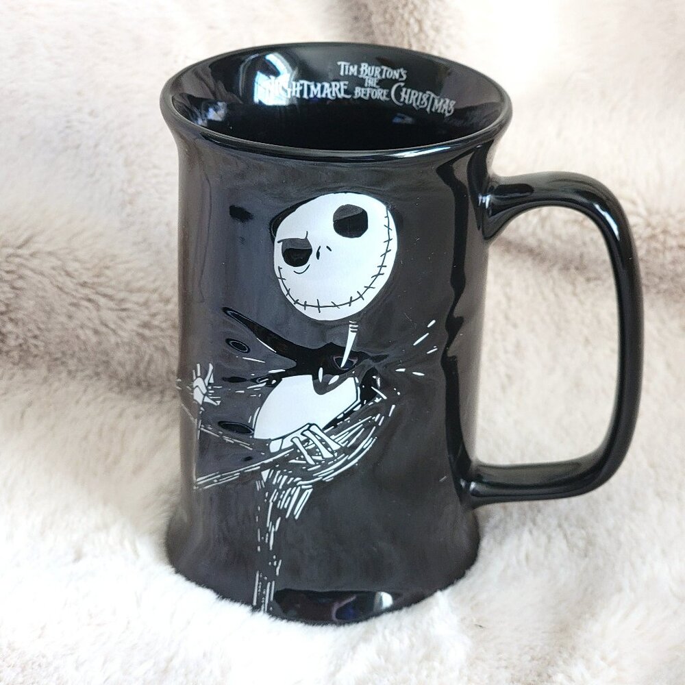 The Nightmare Before Christmas Mug Stein - Jack Skellington - Jerry Leigh EUC